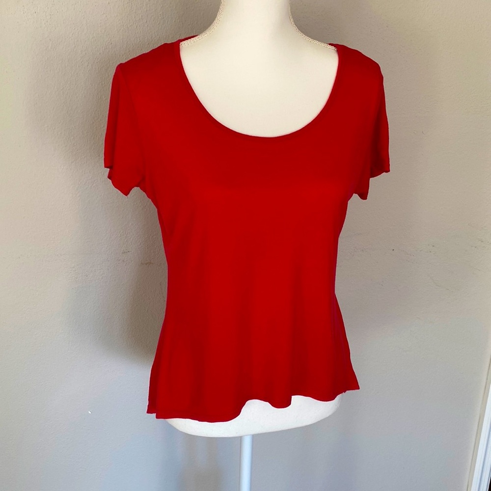 Opened Back Tee